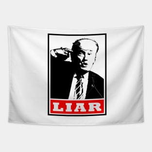 Donald Trump Liar and agitator Tapestry