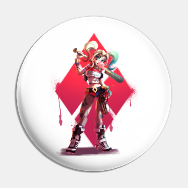 Suicide Squad S Harley Quinn Harley Quinn Pin Teepublic Fixed a lot of the issues across. teepublic