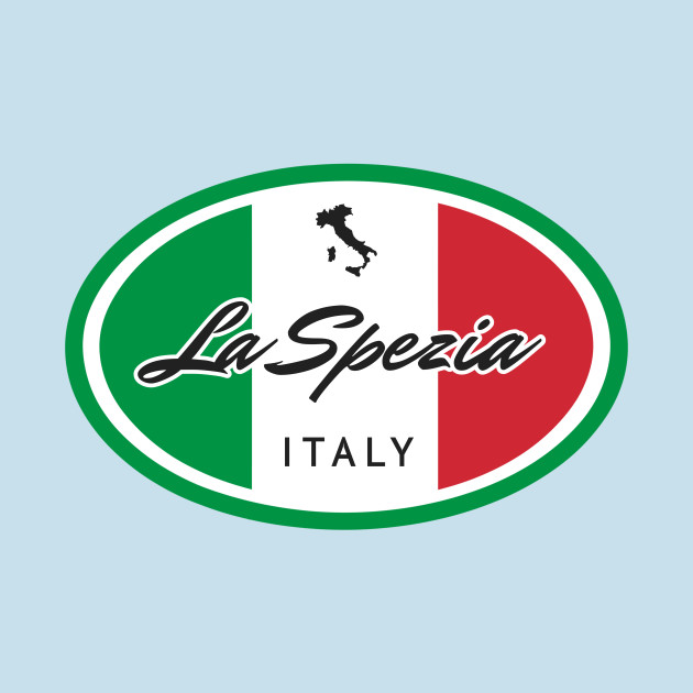 Disover La Spezia Italy Oval - La Spezia - T-Shirt