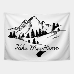 Take Me Home WV Tapestry