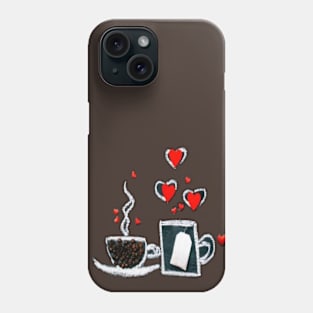 Drink the coffee Phone Case