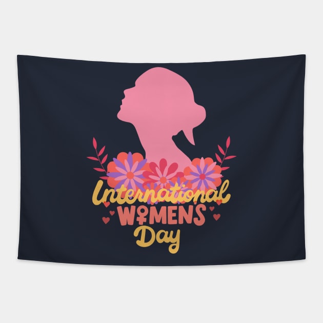 International Womens Day Tapestry by Charlie Dion