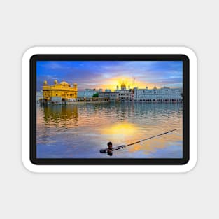 Golden Temple Cleaner. Magnet