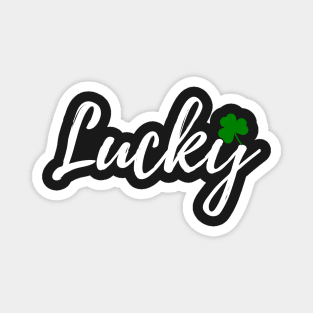 Lucky St. Patrick's Day Shirt Magnet