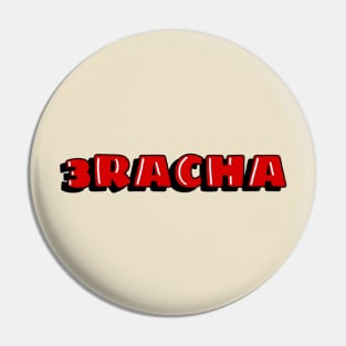 3racha sticker Pin