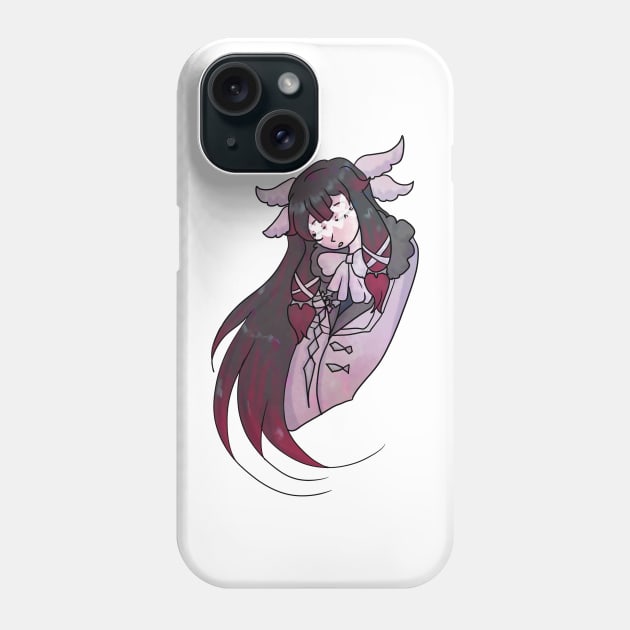 Genshin Impact Columbina Sticker And Others Phone Case by nhitori