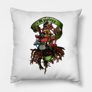 Mycology Nerd Banner Pillow