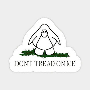 Don't Tread on Club Penguin Magnet