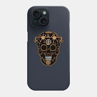 Steampunk Sugar Skull Phone Case