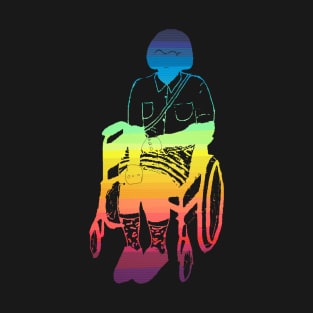 Rainbow (Manual Chair) T-Shirt