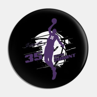 Kevin Durant Phoenix Silhouette Pin