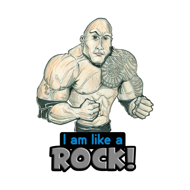 "I´m like a Rock" by CIZDIBUJOS