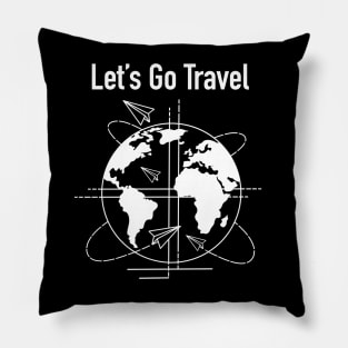 Let’s go travel Pillow