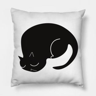 black cat Pillow