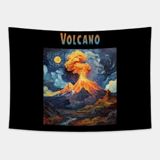 Volcano Tapestry