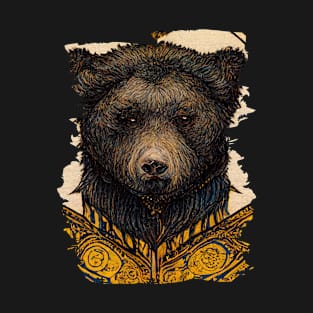 Animals from the forest_Bear T-Shirt