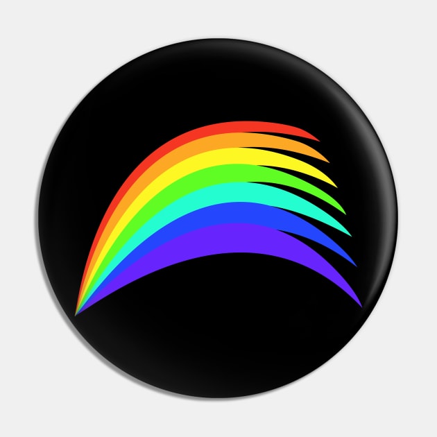 Gay Flag Pin by Pop Cult Store