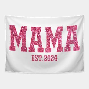 Mama Est 2024 Promoted To Mommy Tapestry