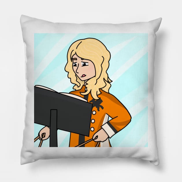 Annabeth Chase Frontline Pillow by ceolsonart