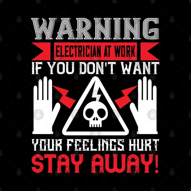 Electrician Warning by MonkeyBusiness