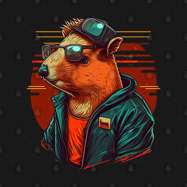 Capybara Rapper by JayD World