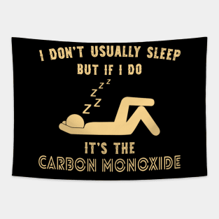 I Don't Usually Sleep Tapestry