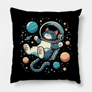 Space Cat Pillow