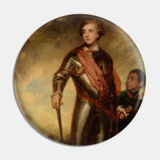 Charles Stanhope, 3rd Earl of Harrington by Joshua Reynolds Pin