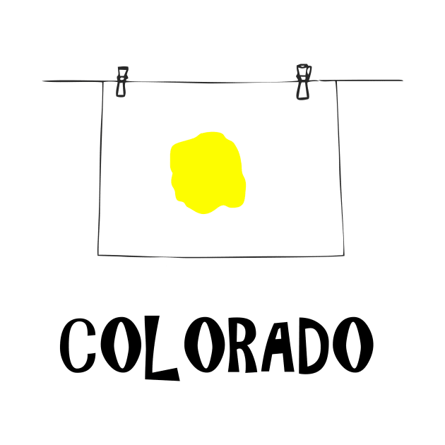 A funny map of Colorado by percivalrussell