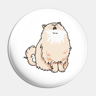 Screaming Cat! Pin