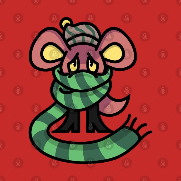 Scarf Mouse by Nessem