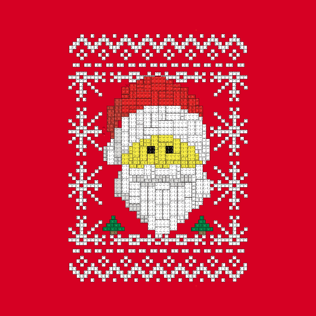 Santa ugly sweater by Piercek25