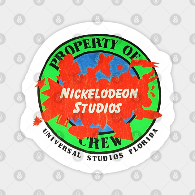 Nickelodeon Studios - Crew - Florida Magnet by nicklower