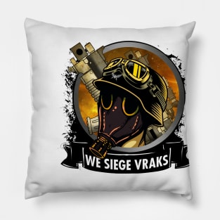 WE SIEGE VRAKS Pillow