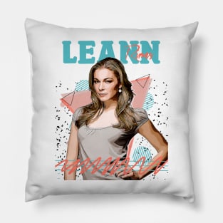 Leann Rimes Fan Art Retro design // Vintage Pillow