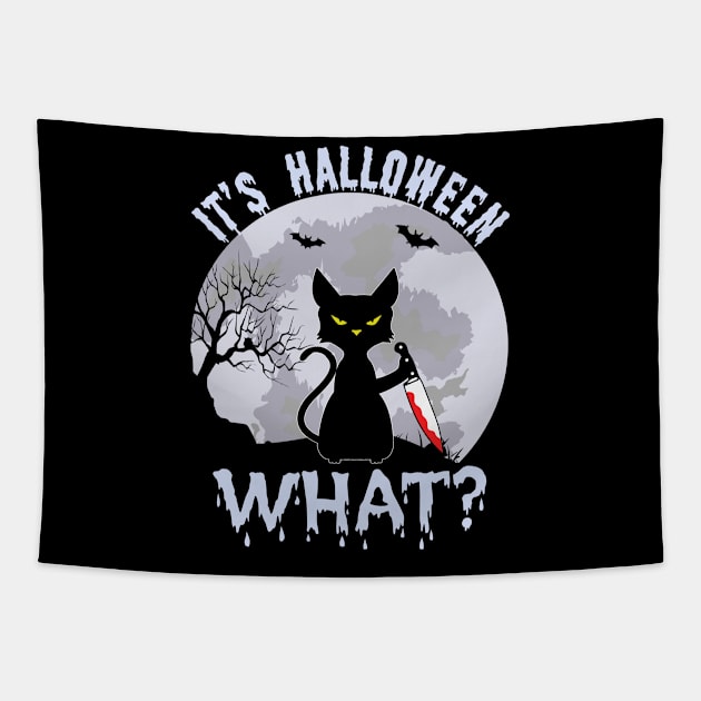 It's Halloween WHAT Tapestry by RKP'sTees