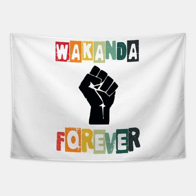 Wakanda forever Tapestry by ArtMaRiSs