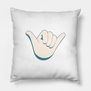 Shaka Hang Loose Sign Pillow