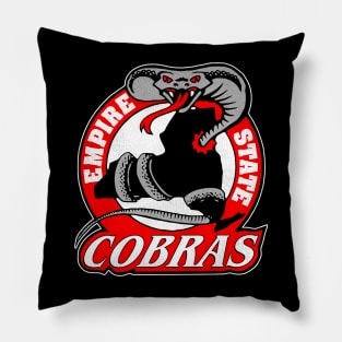 Defunct Empire State Cobras Roller Hockey Pillow