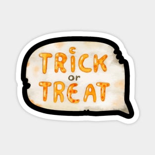 Trick or treat Magnet