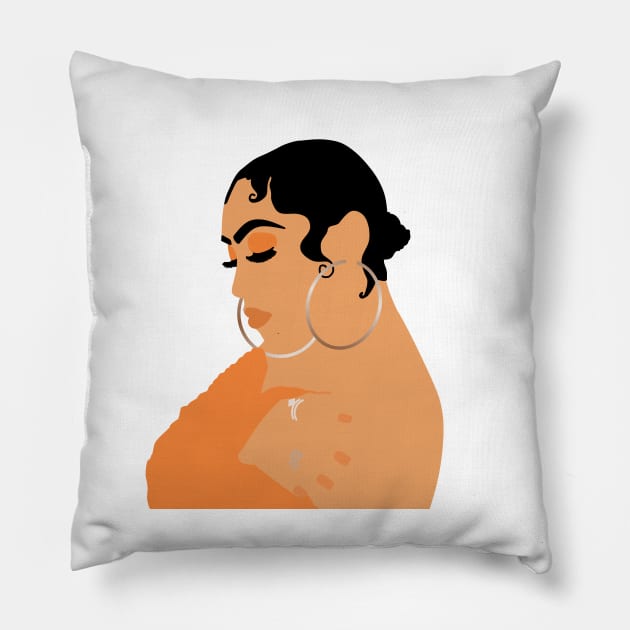 Missunderstood Queen Naija Pillow by sofjac