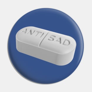 Anti Sad Pill Pin