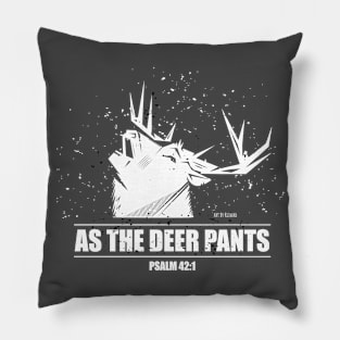 As The Deer Pants Pillow