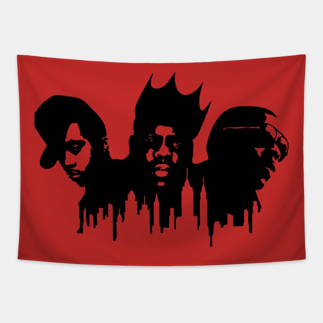 3 Kings of NY Tapestry by Tee4daily