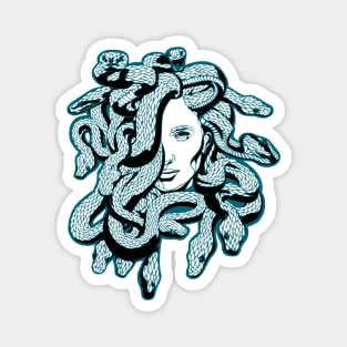 Stone Cold Medusa Magnet