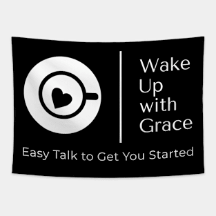 WUWG White Logo Tapestry