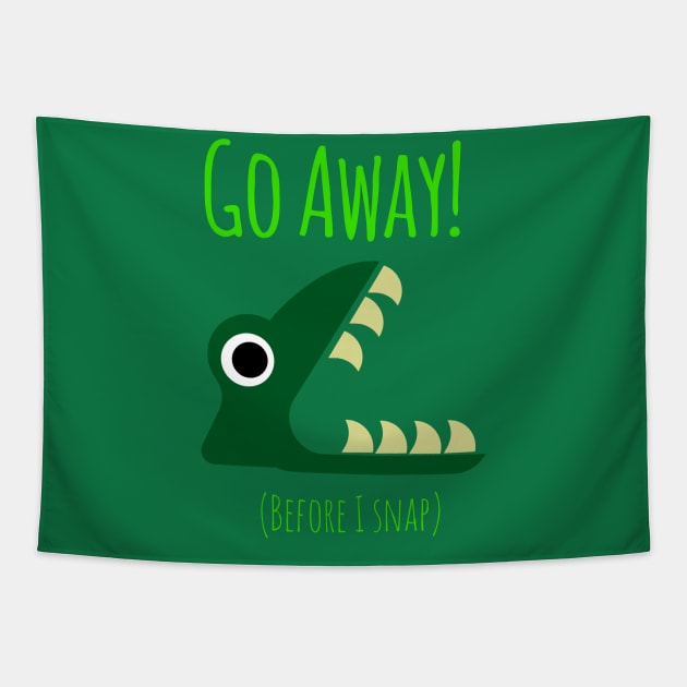 Go Away Tapestry by Courtney's Creations