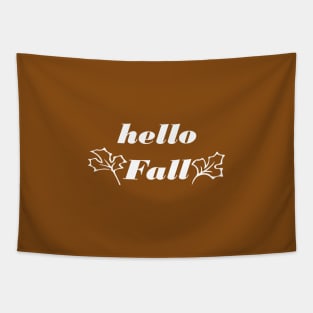 Hello fall Tapestry