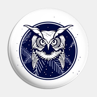 Night Owl Pin