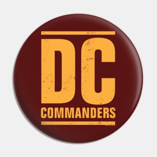 Washington DC Commanders by  Buck Tee Pin